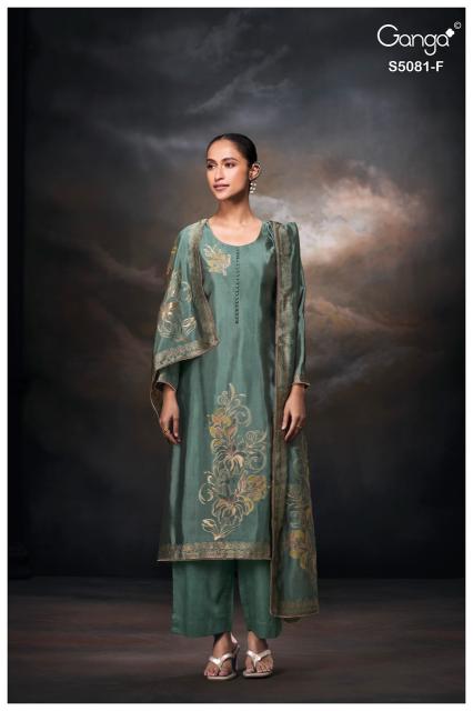Ganga mansie 5081 wholesale non catalog dress material